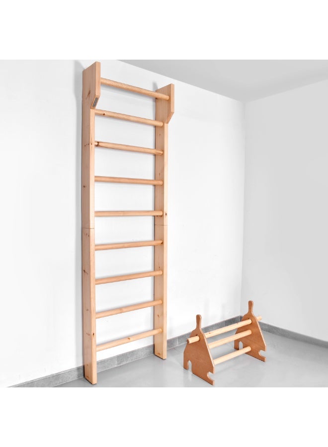 KANGAROO Wooden ladder pull-up bar for exercise - Image 4